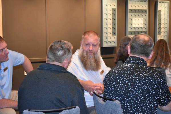 Tim Barker and Charles Laws at the NRLCA Legislative Seminar.